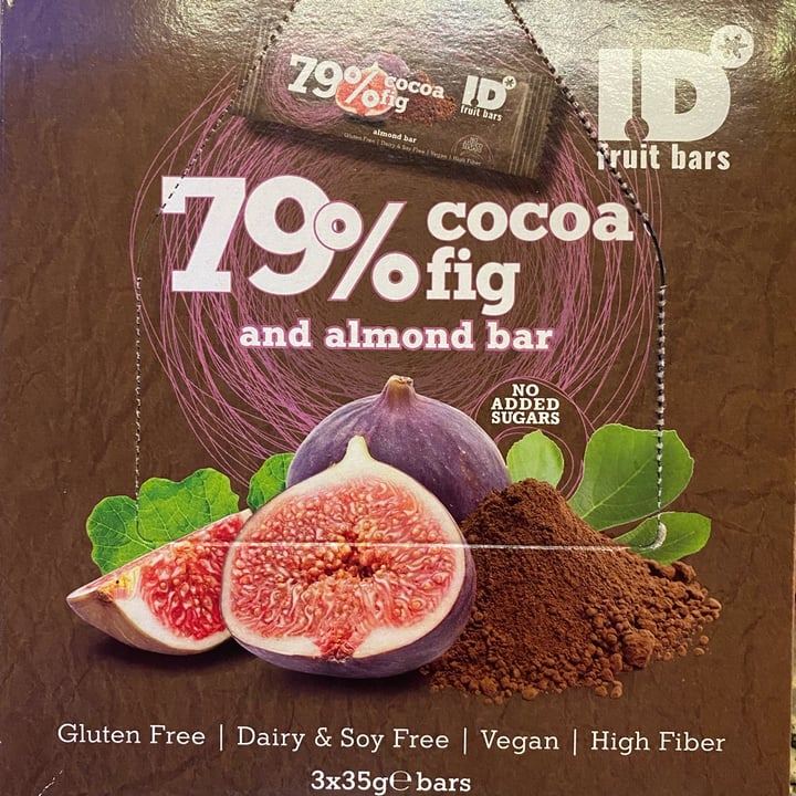 photo of ID 77% Fig Walnut and Sesame Bar shared by @paulets on  02 Apr 2022 - review