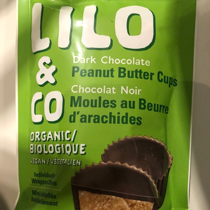 photo of Lilo & Co  Lilo Dark Chocolate Peanut Butter Cups shared by @andiecoconut on  11 Feb 2021 - review