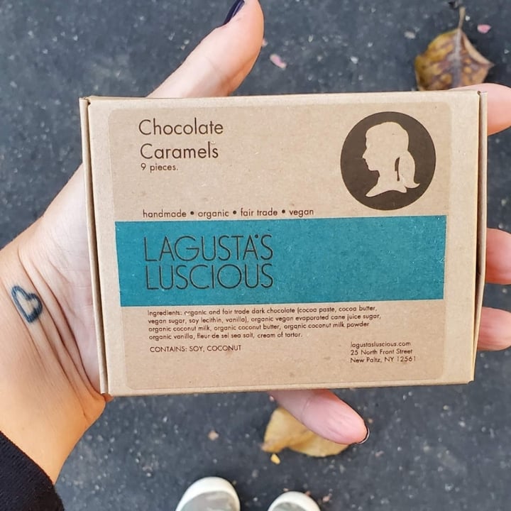 photo of Lagusta's Luscious Caramel Assortment shared by @capturedbybecki on  21 May 2022 - review