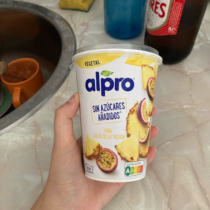 photo of Alpro Ananas Fruit Passion Yogurt shared by @springl on  21 Jun 2022 - review
