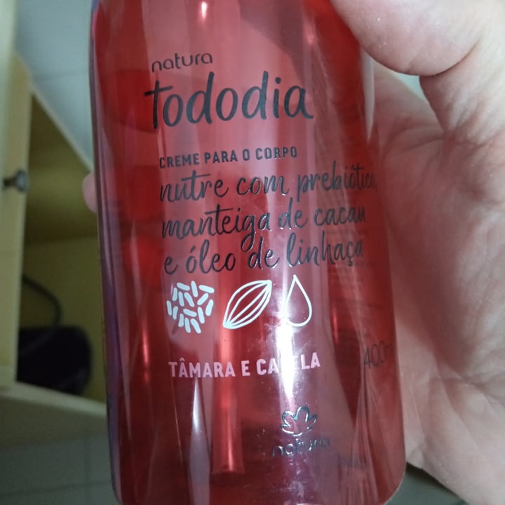 review photo of Natura Creme Corporal Tâmara E Canela shared by @zuleicagadotti on 08 May 2022 - review