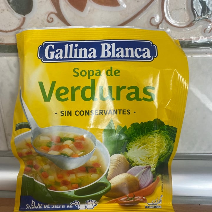 photo of Gallina blanca Sopa verduras shared by @robocopmaximus on  04 Jul 2021 - review