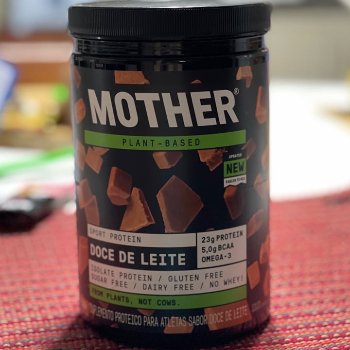 photo of Mother Nutrients Proteína Isolada Vegana Doce de Leite shared by @nivearando on  16 Jul 2021 - review