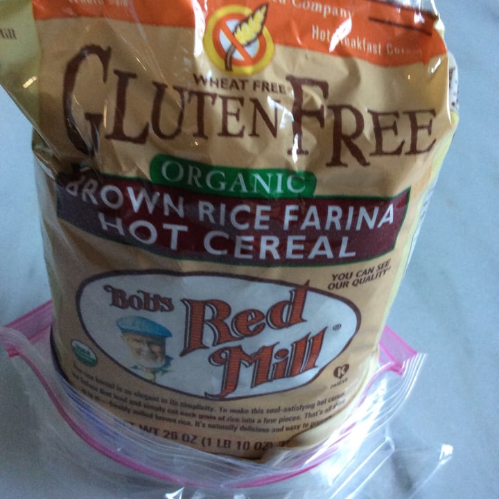 photo of Bob's Red Mill Brown rice farina hot cereal shared by @rnassiff on  08 Nov 2020 - review