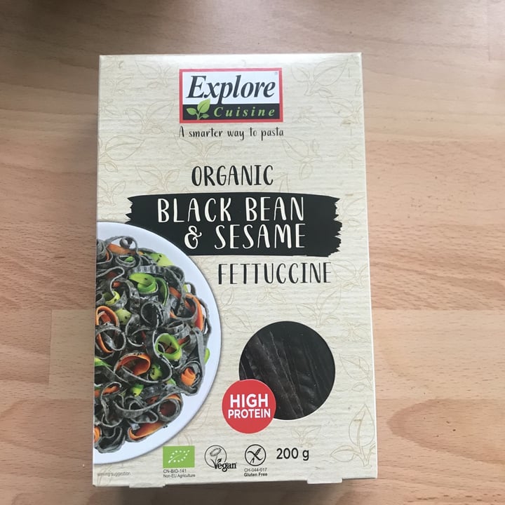 review photo of Explore Cuisine Black bean and sesame fettuccine shared by @candy97 on 08 May 2021 - review
