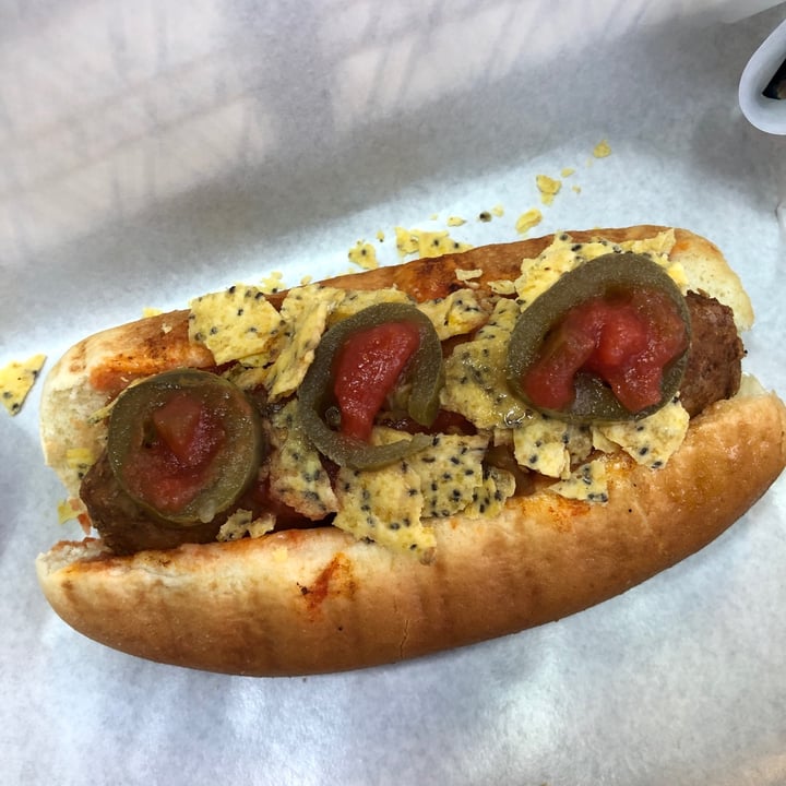 review photo of Veggie Dojo Mexican Salsa Hotdog shared by @jottscurekfan on 25 Apr 2020 - review