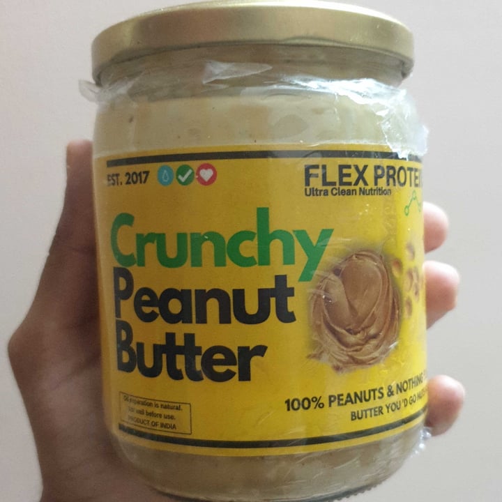 photo of Flex protein Crunchy peanut butter shared by @shrikar on  21 Oct 2020 - review