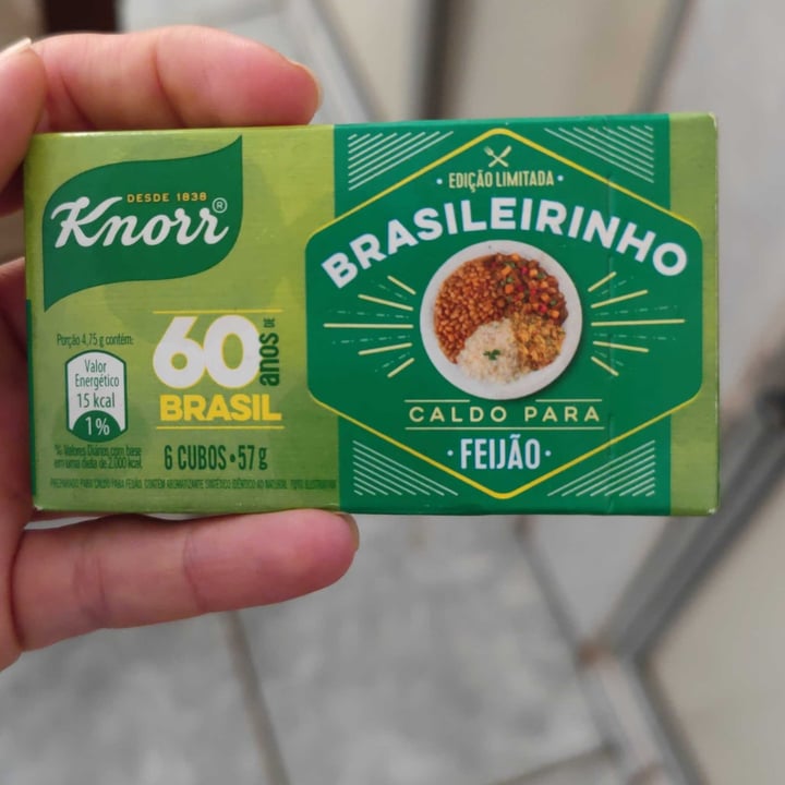 photo of Knorr Brasileirinho Caldo para feijão shared by @sabrinanatalini on  03 Sep 2022 - review