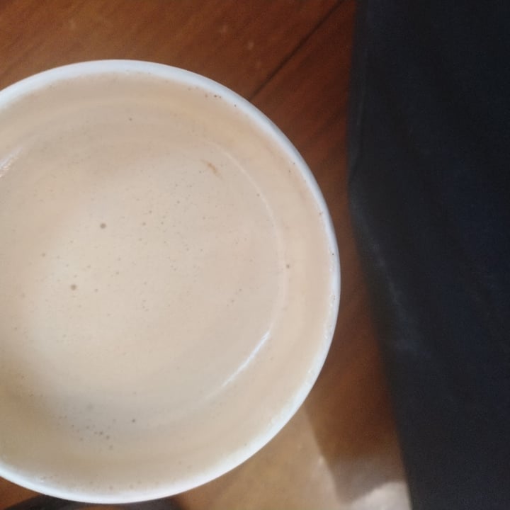photo of Second Cup Coffee Co. Pumpkin spice latte with oat milk shared by @andreaalexandra on  23 Jan 2022 - review