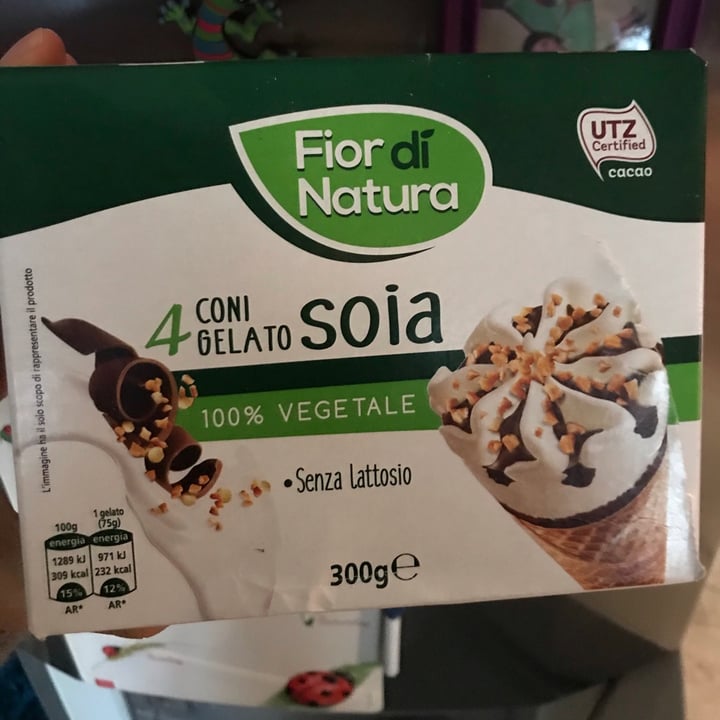 photo of Fior di Natura 4 coni gelato soia shared by @carmelau on  03 Dec 2020 - review