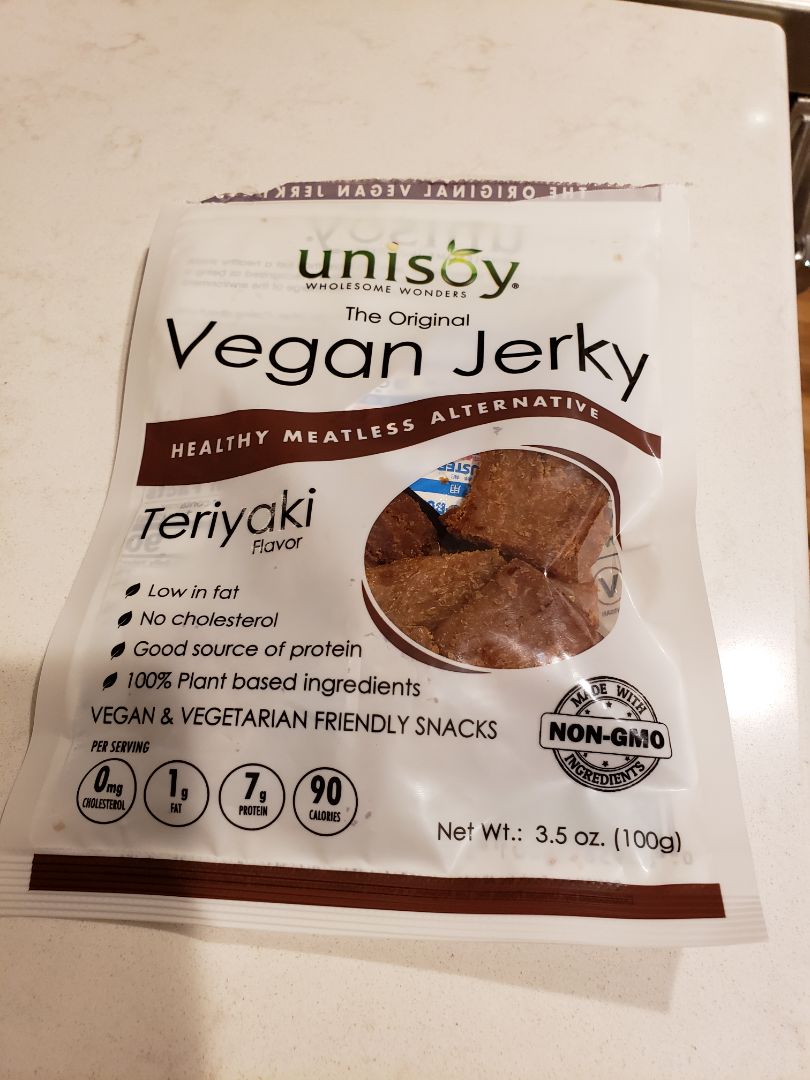 Unisoy Wholesome Wonders Vegan Jerky Reviews abillion