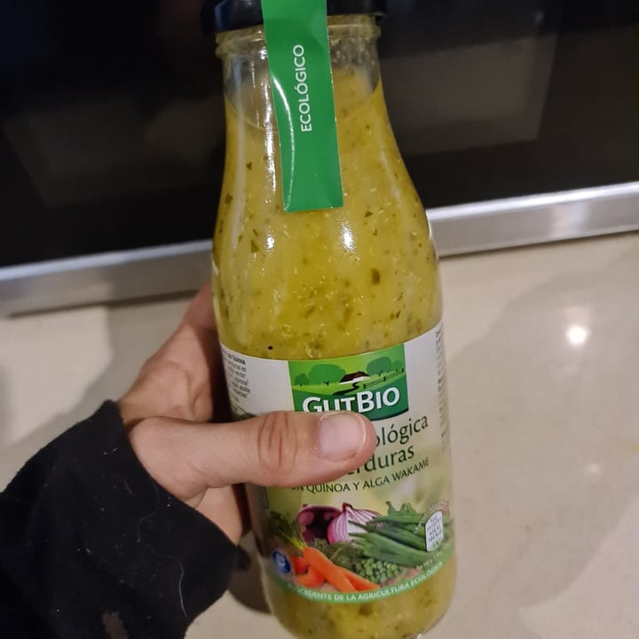 review photo of GutBio Crema ecológica de calabaza con quinoa y alga kombu shared by @martineli on 30 Apr 2021 - review