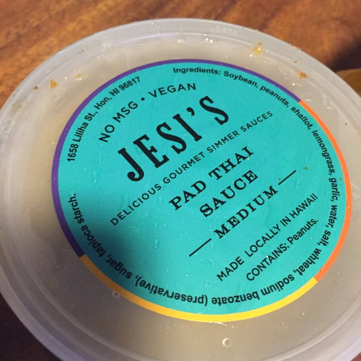 photo of JESI’S Pad Thai Sauce shared by @haleymae on  09 Jan 2020 - review