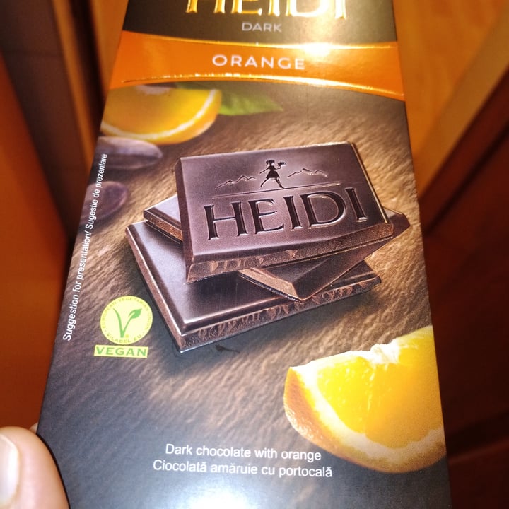 photo of Heidi Orange Dark Chocolate shared by @goe on  05 Nov 2022 - review