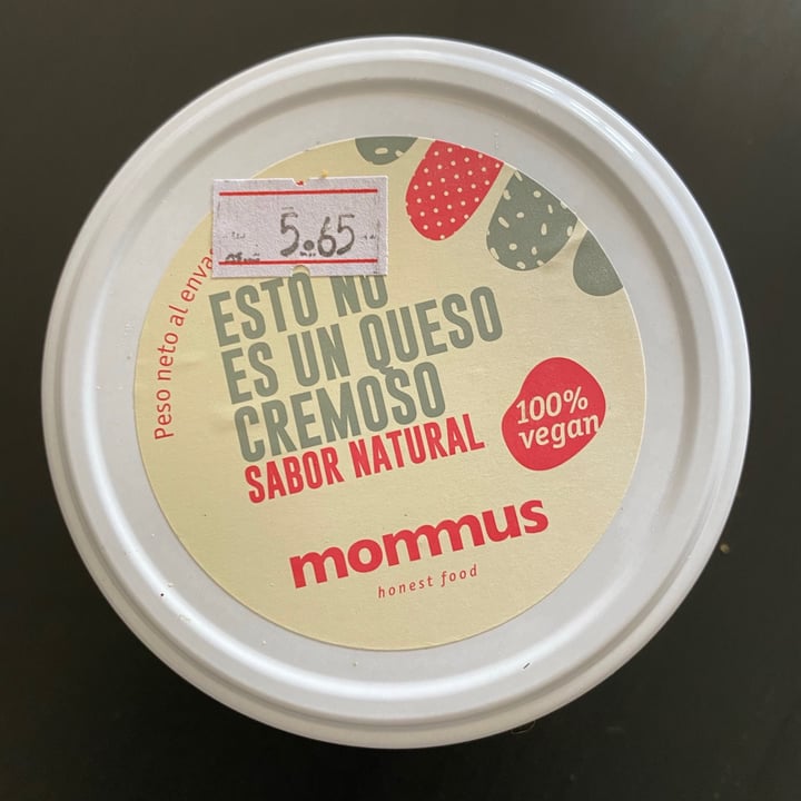 photo of Mommus Foods Queso Crema Sabor Natural shared by @annavillanueva300590 on  05 May 2021 - review