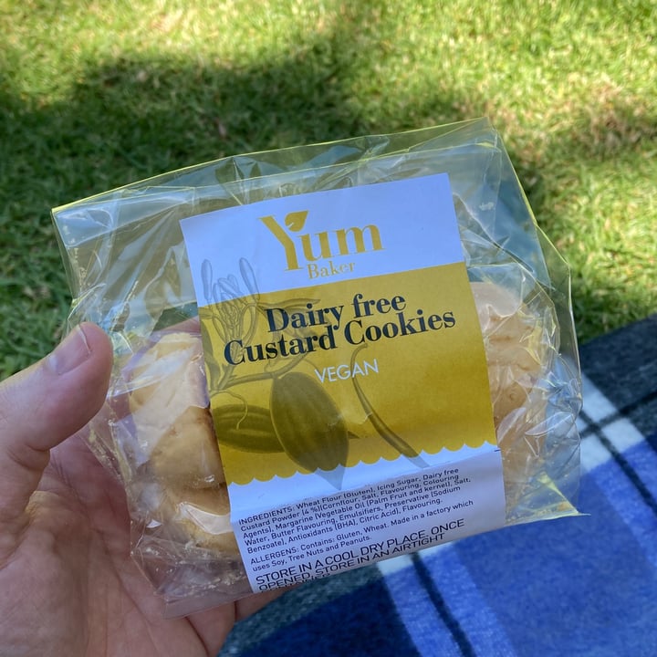 photo of Yum Baker Custard Cookies shared by @capetownvegan on  11 Nov 2021 - review