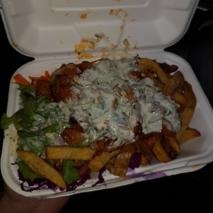 photo of Yoyo Foodworld vegan Gyros plate shared by @timmibeu on  26 Sep 2020 - review