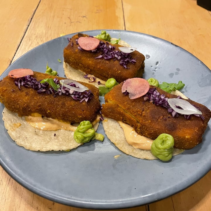 photo of Vegan Inc. Puerto Vallarta Tacos Rebozados shared by @eatyourgreens on  14 Jul 2022 - review