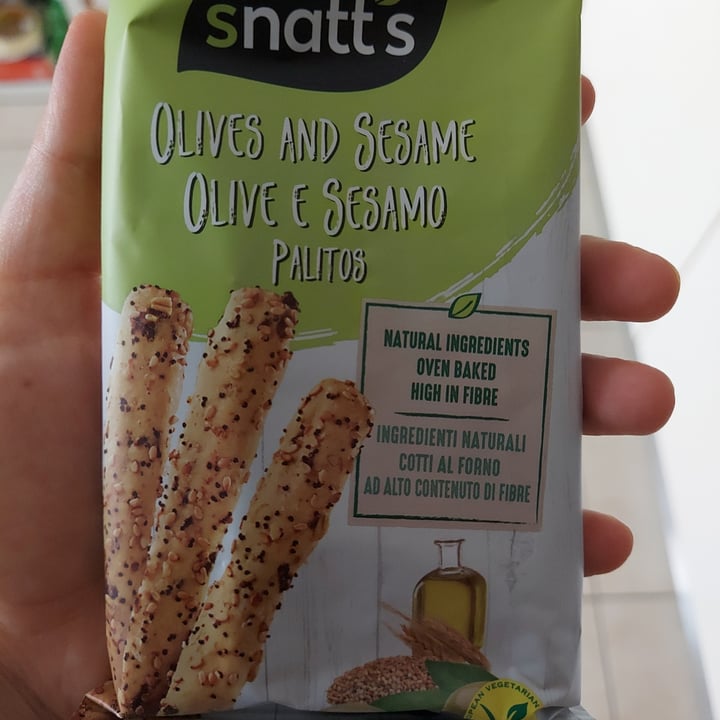 photo of snatt’s Bastoncini con olive e semi di sesamo shared by @elaura on  02 Aug 2022 - review