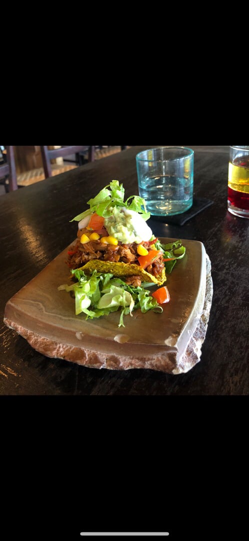 photo of Moksa Plant-based Restaurant & Permaculture Garden Jackfruit Tacos shared by @bcuddy on  17 Jul 2019 - review
