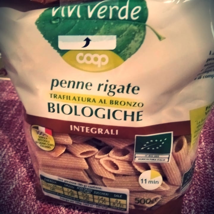 photo of Vivi Verde Coop Penne rigate integrali shared by @sophiezoni on  30 Dec 2021 - review