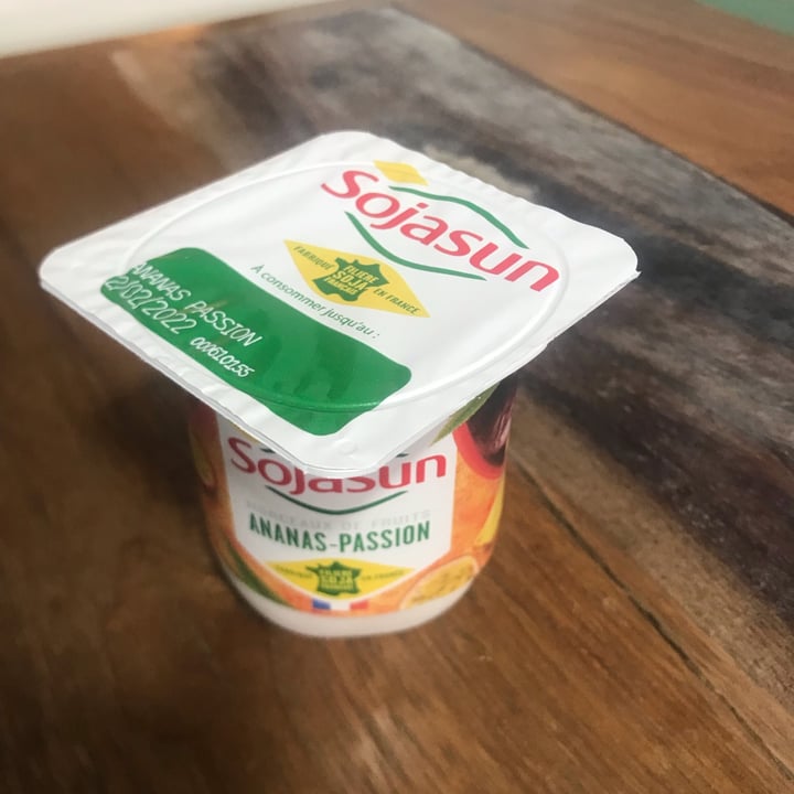 review photo of Sojasun Yogurt Ananas e Frutto della Passione shared by @silvia95 on 18 Feb 2022 - review