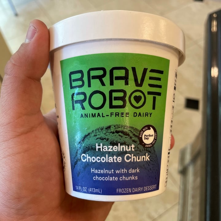 photo of Brave Robot Brave Robot Hazelnut Chocolate Chunk Animal-Free Dairy shared by @chefspnce on  16 Jun 2021 - review