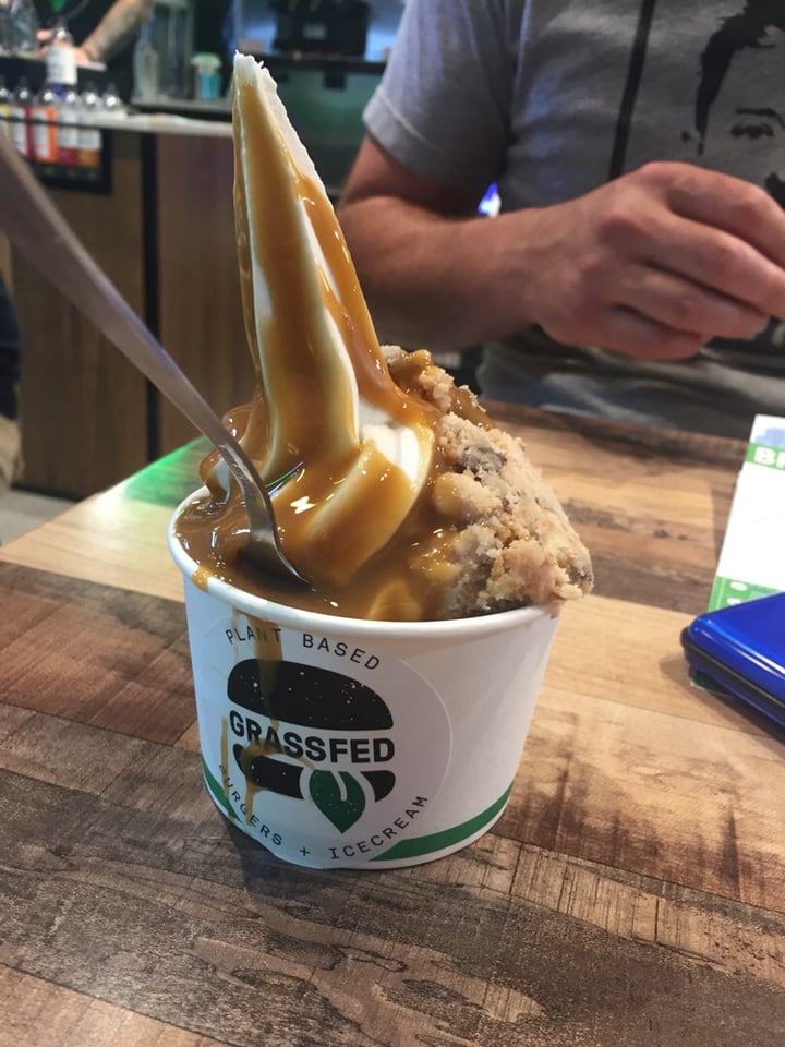 photo of Grassfed Cookie wookie ice cream sundae shared by @mallory17 on  04 Apr 2019 - review
