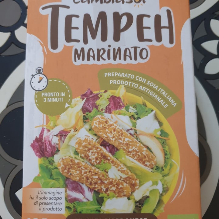 photo of Cambiasol Tempeh Marinato shared by @altrove on  27 Jul 2022 - review