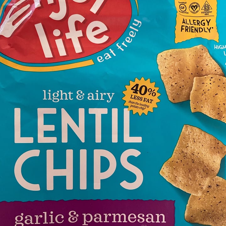 photo of Enjoy Life Lentil Chips Garlic & Parmesan shared by @pokemike65 on  06 Jun 2020 - review