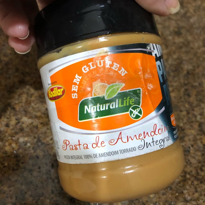 photo of NaturalLife Pasta de amendoim integral shared by @fepsantana on  04 Jun 2022 - review