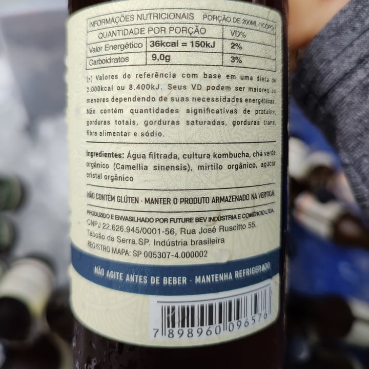 photo of Puro Verde Kombucha Mirtilo shared by @rodrigodorado on  01 May 2022 - review