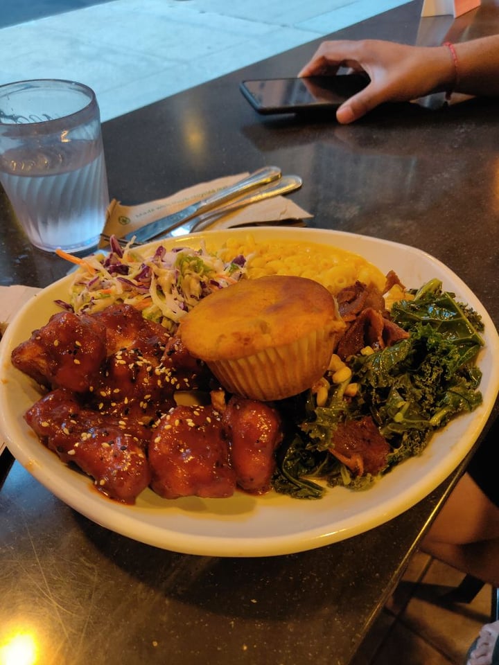 photo of Native Foods Cafe Backyard BBQ Plate shared by @sammymt on  03 Aug 2019 - review