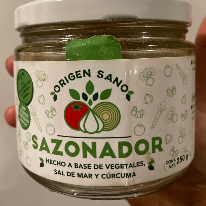 review photo of Origen sano Sazonador de Vegetales Sal de Mar y Cúrcuma shared by @perellodaniela on 28 Oct 2022 - review