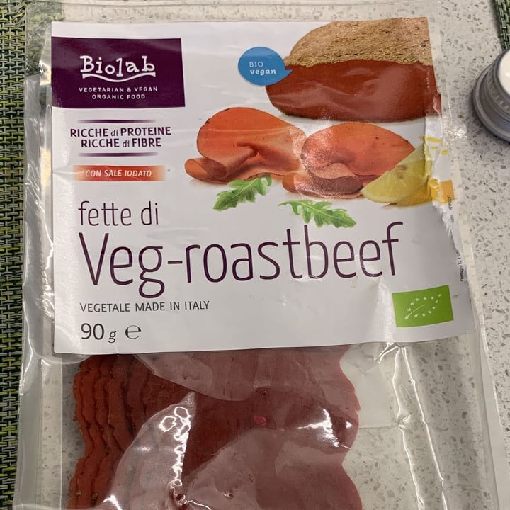 photo of Biolab Affettato Vegano shared by @rebeccamenozzi on  08 Jul 2022 - review