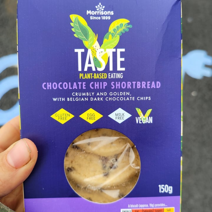 photo of Morrisons Chocolate Chip Shortbread shared by @demimoore on  25 May 2021 - review