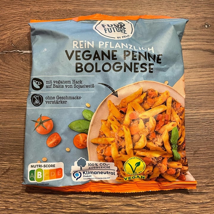 photo of Food For Future Vegane Penne Bolognese shared by @plantsrock on  03 May 2022 - review