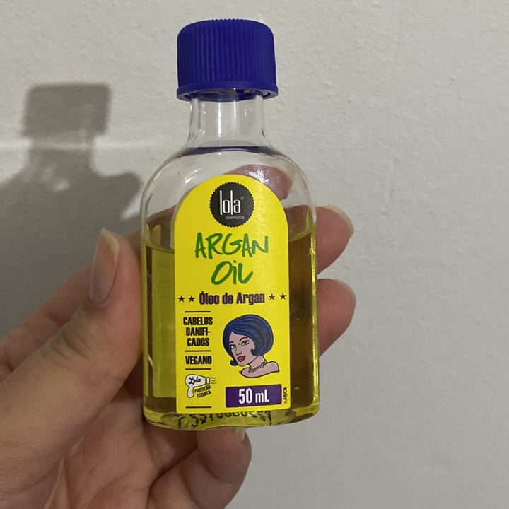 photo of Lola Cosmetics Óleo de argan (argan oil) shared by @carladelima148 on  07 Jul 2022 - review