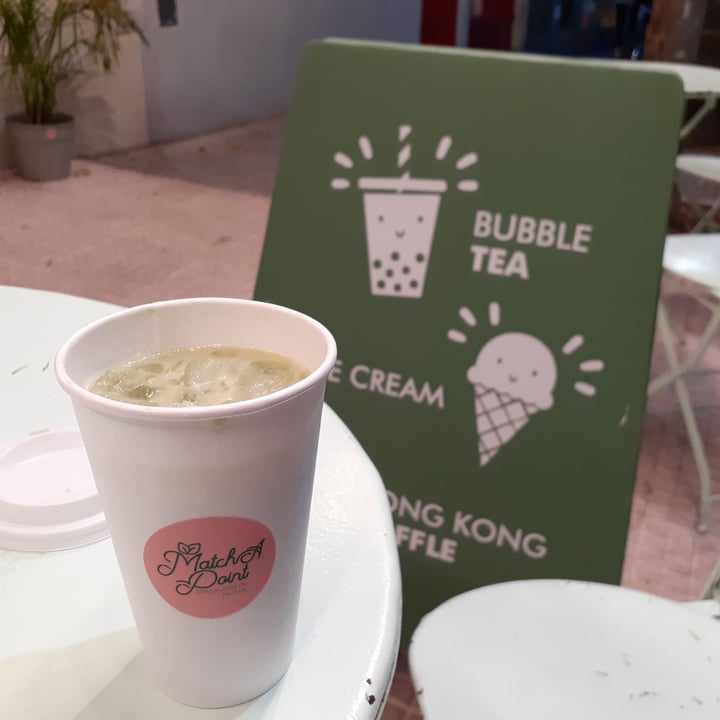 photo of Matcha Point Matcha Latte shared by @lalaveg on  30 Jan 2021 - review