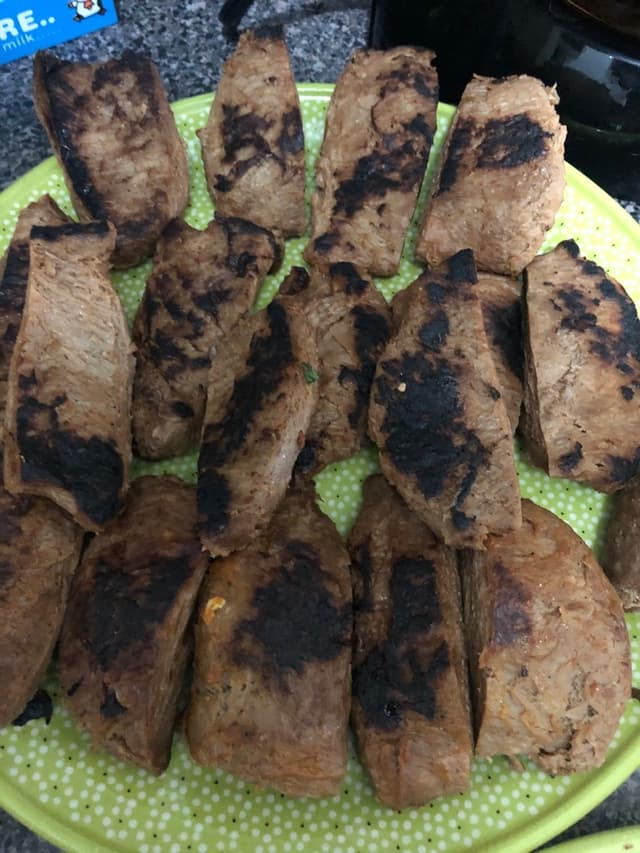 菜肴“Costillas Barbecue”的照片