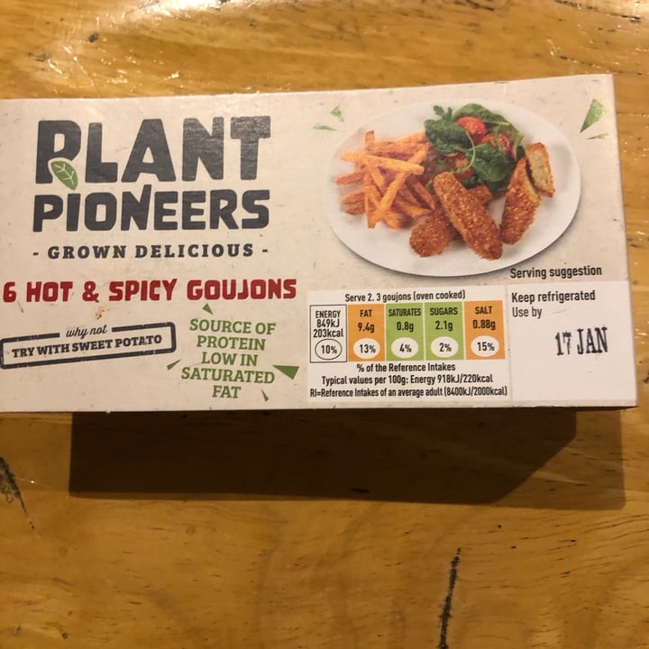 photo of Plant Pioneers Hot and spicy goujons shared by @shmambam on  17 Jan 2021 - review