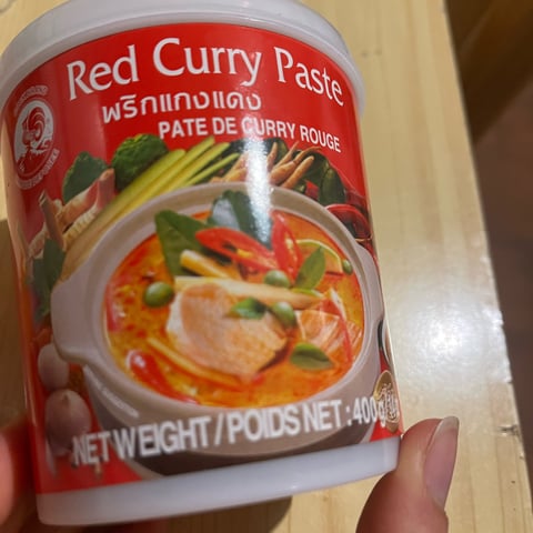Pâte de Curry Rouge Thaïlande, Cock Brand 400g