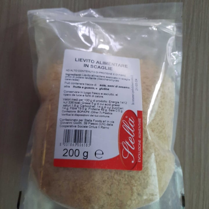 review photo of Stella evoluzione alimentare lievito alimentare shared by @paolacrocioni on 19 Aug 2022 - review