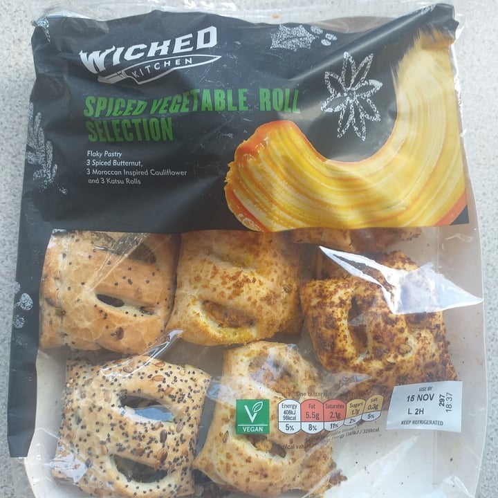 photo of Wicked Spiced Vegetable Roll Selection shared by @klavina on  12 Nov 2021 - review