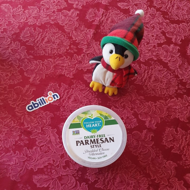 photo of Follow your Heart Dairy-Free Parmesan Shredded shared by @paniwilson on  24 Dec 2021 - review