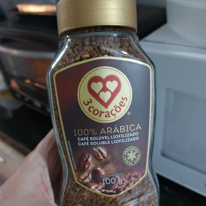 review photo of Cafe 3 corações Café Solúvel Liofilizado 100% Arábica shared by @rafabatitucci on 09 May 2022 - review