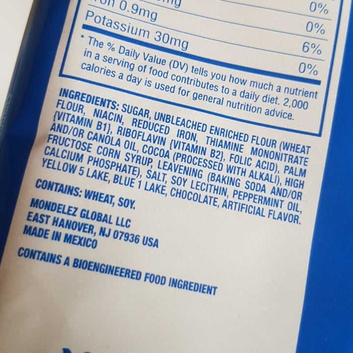 review photo of Mondelēz International Oreo Cool Mint shared by @catacc on 08 Jul 2021 - review
