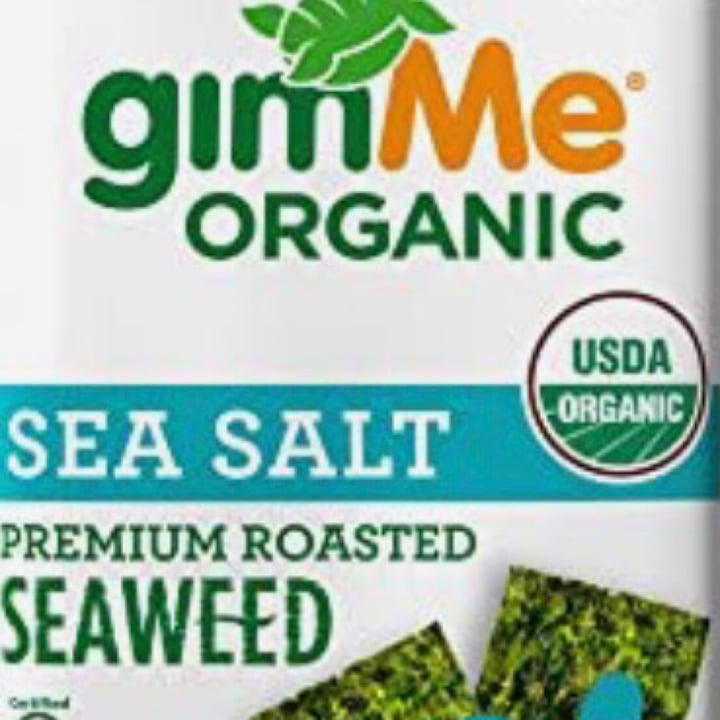 photo of Gimme Organic Sea Salt Seaweed shared by @clarendiee on  05 Mar 2021 - review
