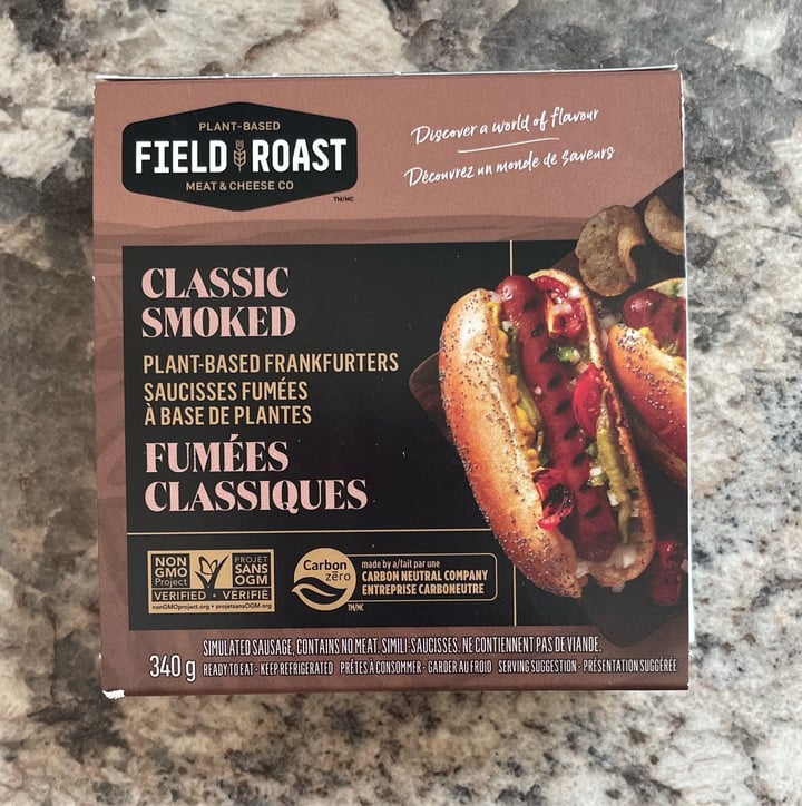 review photo of Field Roast Classic Smoked Plant-based Frankfurters shared by @bjvn on 30 Mar 2022 - review
