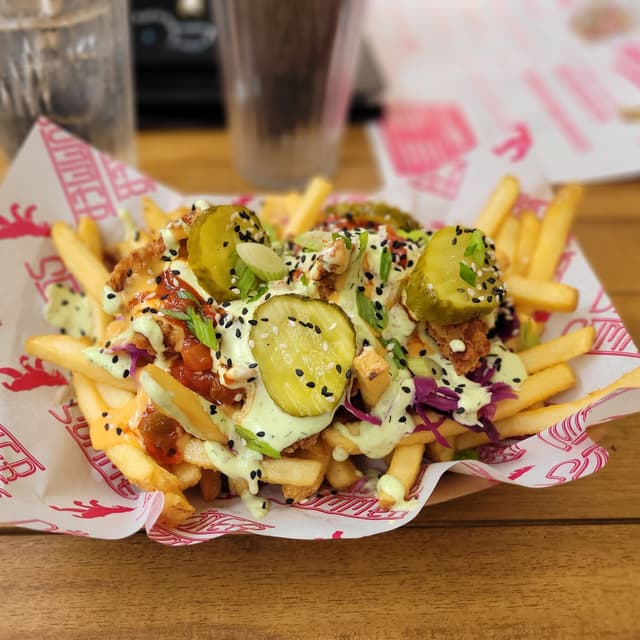 Foto del piatto “Chick'n Parm Teller”